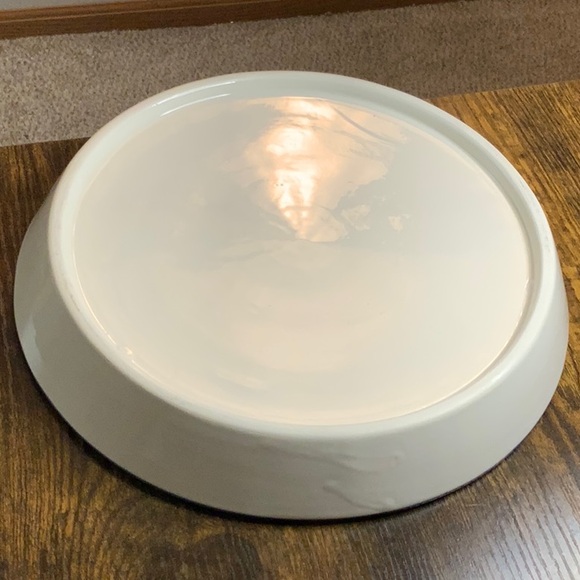 Colorful Ceramic Chip and Dip Platter - Picture 4 of 4